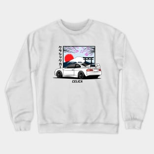 GT4 White Celica GT-Four Crewneck Sweatshirt